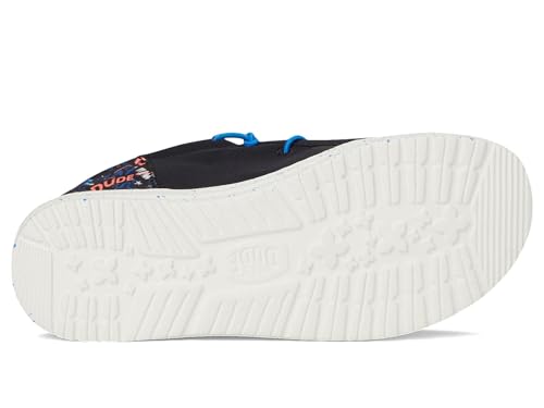 HEYDUDE Men's Wally Funk Game on (Little Big Kid) Slip-On3