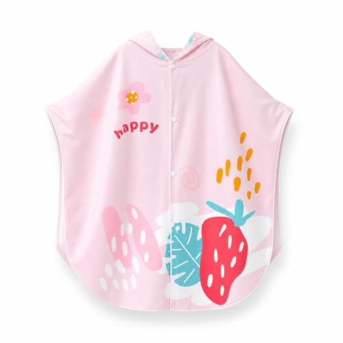 Toalla con capucha para niños mod. Numeric_170 Numeric_140 piscina 2