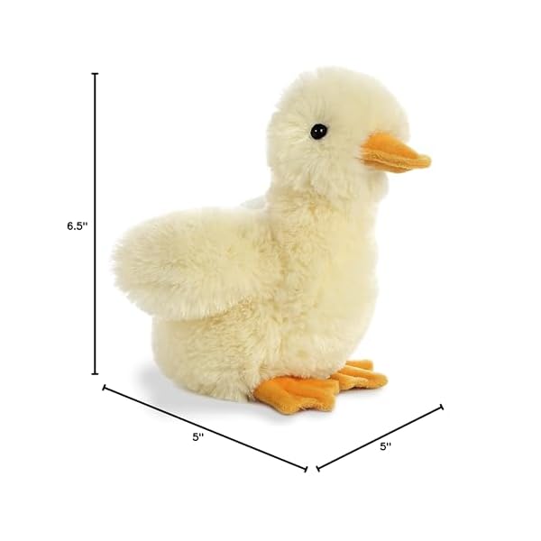   Aurora-Adorable-Mini-Flopsie-Duckling-Stuffed-Animal-Playful-Ease-Timeless-Companions-Yellow-8-Inches