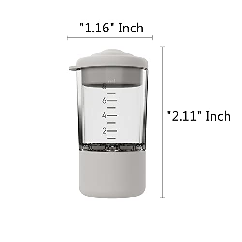 Myld Scalp Applicator Comb, Portable Hair Oil Applicator Bottle, Hair Comb For Scalp Massager And Hair Growth Care, Head Fluid Brush For Essential Oil, Stainless Steel Rolling Ball Design #TOP6