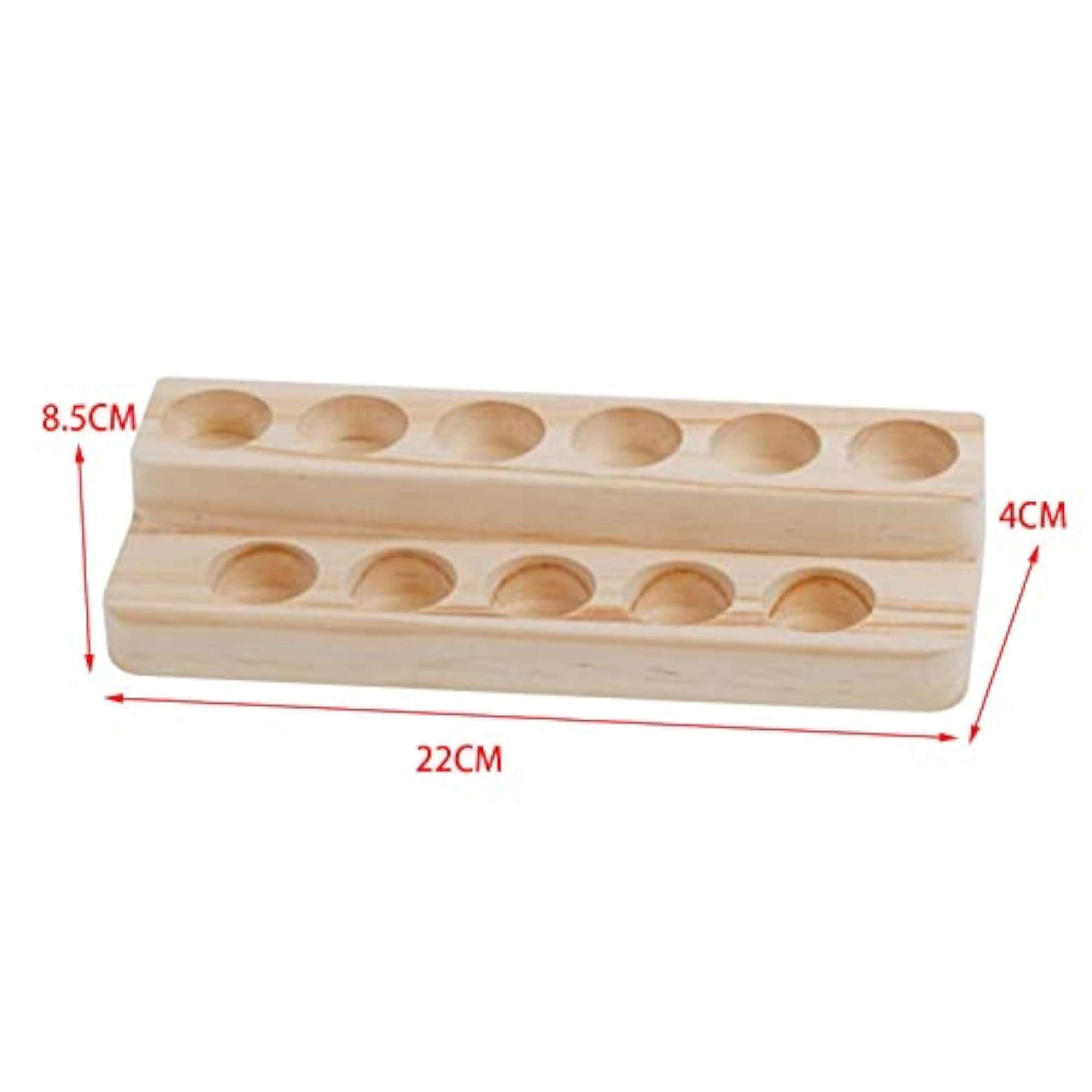 2 Tier Wood Essential Oil Display Stand