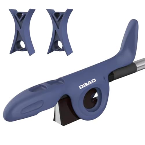 Violin Bow Grip Aid Helper Correcting With Bow Stopper Violin Viola Bow Buddy Teaching Aid Accessory For Beginners (Blue)