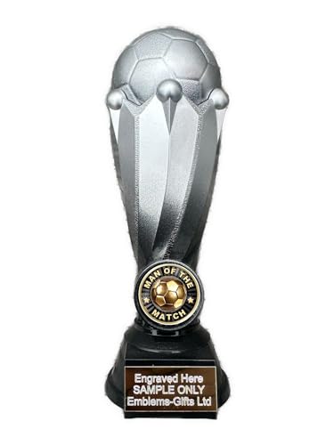 Smartbadge Man Of The Match Football Award 16cm Trophy Engraved Free