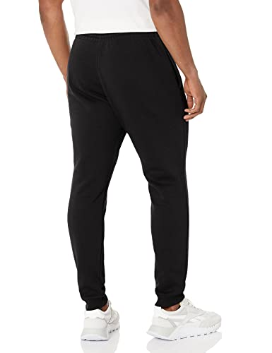 Reebok Men's Standard Jogger, Black/White Small Logo, Medium #TOP1