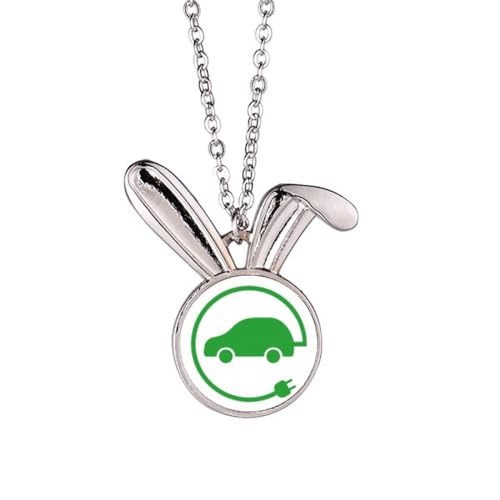 Collier lapin circulaire anti-ternissement pour exprimer vos valeurs