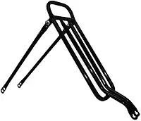 Bagageiro Garupa Bicicleta Mtb Tubo Reto Preto