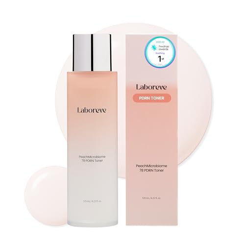 Image of PeachMicrobiome 78 PDRN Milky Peach Toner, Niacinamide & Allantoin to Support Skin Barrier and Calm Skin - Suitable for Sensitive Skin Types, Korean Skin Care (125ml / 4.22 fl. oz.)