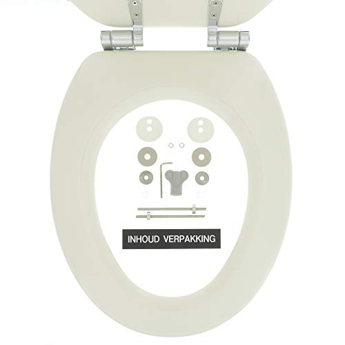 Tiger Sedile WC, Legno, Pergamo, 45.8 x 36.7 x 5.5...