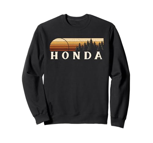 Honda, CA Vintage Evergreen Sunset 80 Retro Sweatshirt