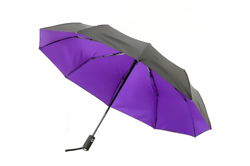 Parapluie de voyage compact Krago pliable et automatique pour rester au sec sous la pluie en ville