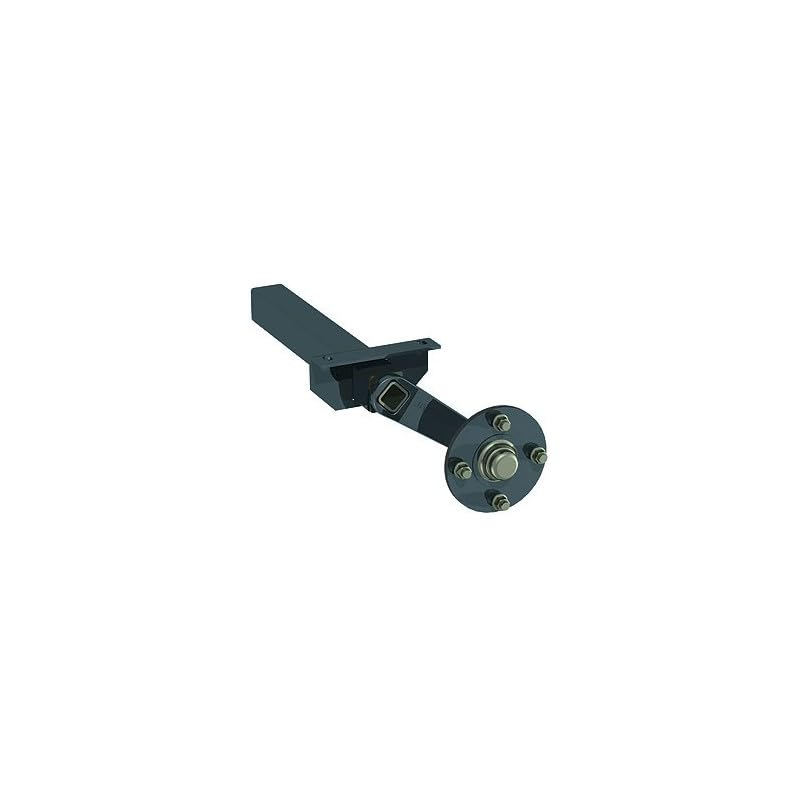 MAXTER 2 Demi-essieux Remorque à Souder 750KG 4TR 100