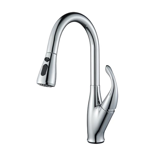 Grifo de cocina extraíble giratorio 360 grados monocomando negro negro modelo C 2