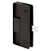 Prime-Line A 177 Sliding Screen Door Latch and Pull, 3 In. Hole Center, Black Plastic with Steel Latch, Mortise Install (Single Pack)
