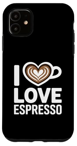 I Love Espresso n[gJbv R[q[D GXvb\ X}zP[X iPhone 11 p