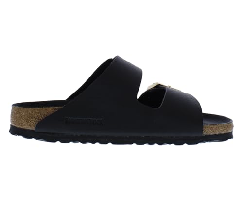 Image of Birkenstock Arizona Unisex Shoes Size 4, Color: Saffiano Black