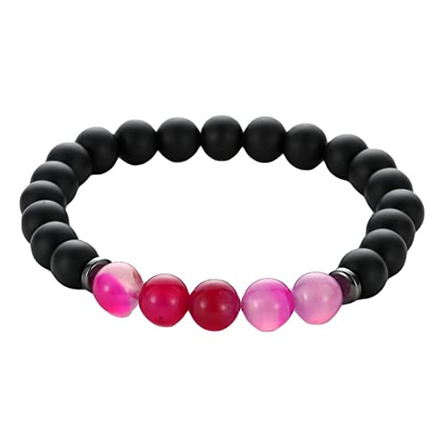 Bracelets extensibles pour femmes et pierres colorées pour le quotidien