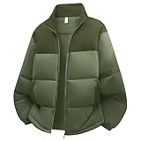 [Aaronlive] アウター メンズ 冬服 ジャケットメンズ 防風防寒 アウトドア 高い襟のジッパー ジャケット メンズ トレンチコート 大きいサイズ 冬暖かいコットンコート green 2XL