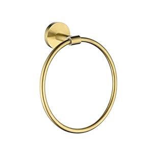 Wjsdsg Goldener Edelstahl Handtuchring 7 Zoll