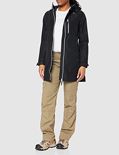 Helly Hansen Women's Long Belfast Lightweight Waterproof Windproof Breathable Raincoat Jacket with Hood2