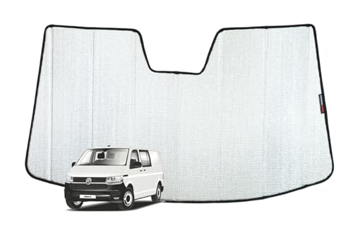 Pare-soleil pour pare-brise avant anti chaleur volkswagen transporter caravelle t6.1