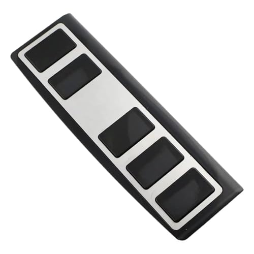 Cubiertas Pedales Coche Para Ford Para MACHE 2021-2024 LHD Acelerador Freno Reposo Pedal Cubiertas Almohadilla Antideslizante Cubierta Pedales Coche(1 pc rest)