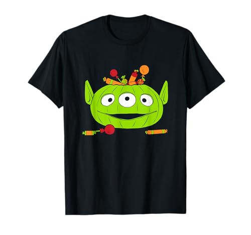 Image of Toy Story Alien Halloween Pumpkin Basket T-Shirt