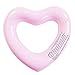 ZHUYNXIR Pink Heart Float,Kids Heart Pool Floats, Water Fun Beach Party Toys for Kids，Birthday Scene Layout Props.(18 in, Pink