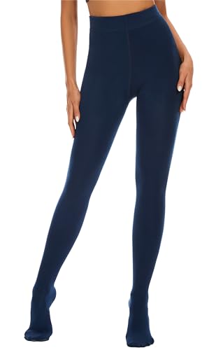 DUCMODA Fleece Lined Thermal Soft Tights for Women-Warm Opaque Winer Pantyhose3
