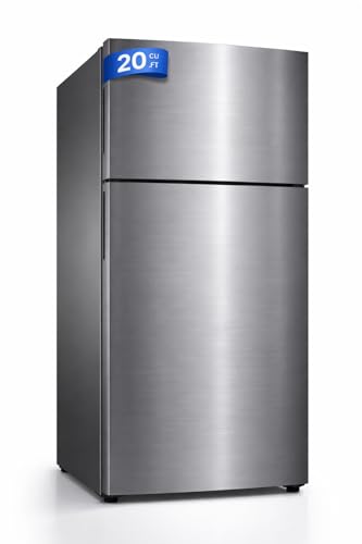 Smad Full Size Refrigerator with Freezer 20 Cu Ft, Top...