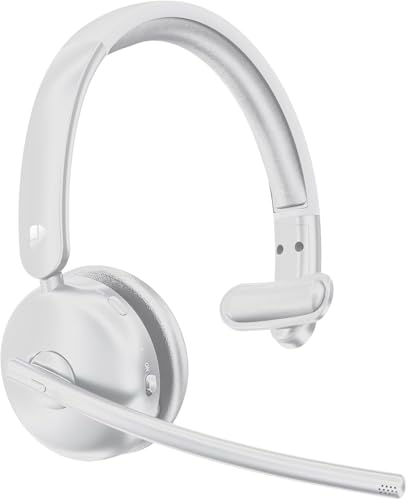 Wireless Headset with Mic for Work, Bluetooth 5.3 Headsets with AI Noise Cancelling, 65H Battery &...