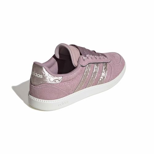 Image of adidas Womens Breaknet Sleek Sneakers Shoes Casual - Brown