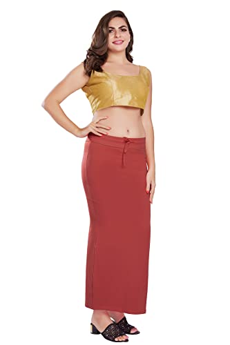 Image of RANI SAAHIBA Women's Stretchy Slim Fishcut Petticoat Cotton Shapewear