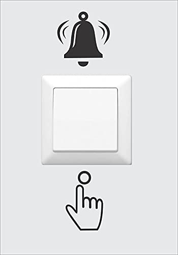Advait Design Vinyl PVC Ring The Bell Wall Sticker, (Multicolour, 1.96 x 1.96 x 19.68 Inches, Standard) (B0B9K9P94M) Amazon Price History, Amazon Price Tracker