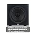 JBL Stage 2 200P 300 Watt 10 Inch Powered Subwoofer (Espresso)