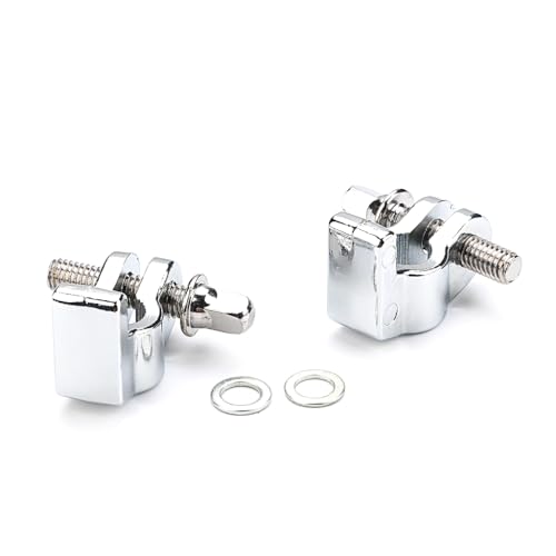1 par de Abrazaderas Conectoras para Batería de Aleación de Zinc, clip con tornillos 2 piezas miniatura 5