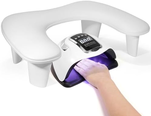 Arm Rest for Nails Tech: U-Shaped Manicure Nail Arm Rest Stand Bi...