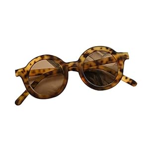 Shanji Baby Boy Girls Kids Ronde Frame Zonnebril Coating UV-bescherming Kinderen Sportbril