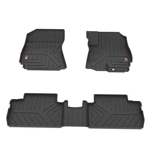 Image of GFX Tpv Car Floor Mats (After-Market) Premium Life Long Foot Mats Compatible with Nexon EV Max (2022) Onwards, Black