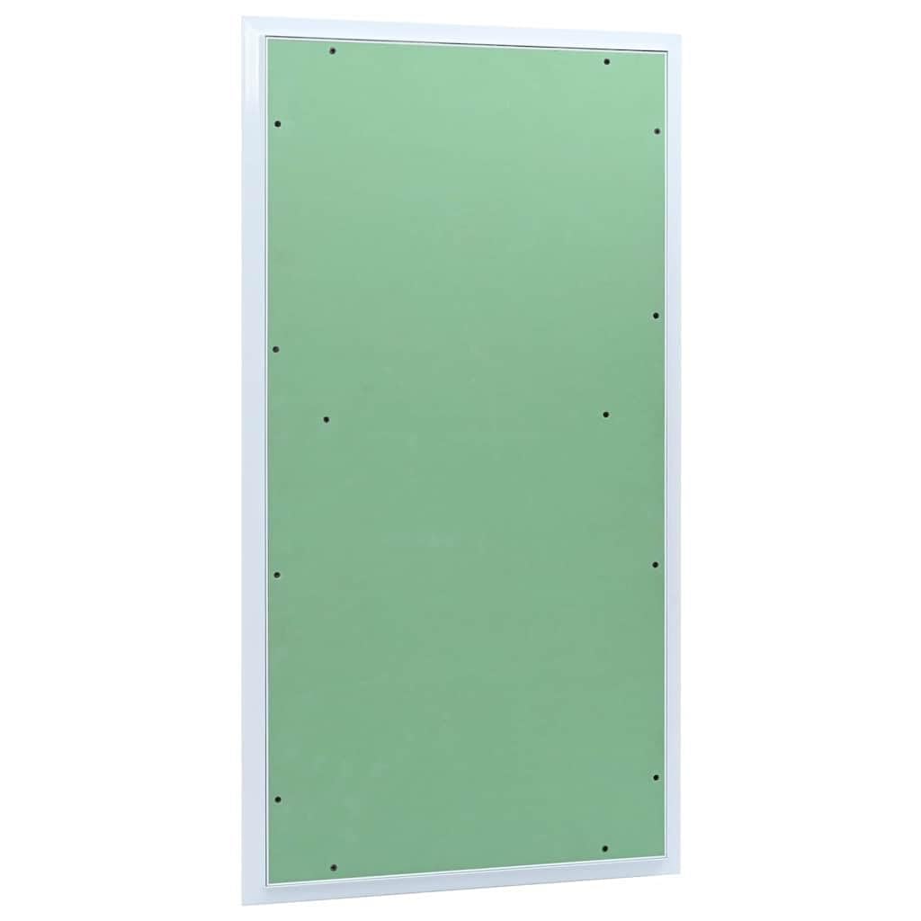 Genérico Panel de Acceso Verde y Plata 55 x 105 cm Aluminio y Pladur,Bricolaje,Materiales de construcción,Trampas,Verde,4018463