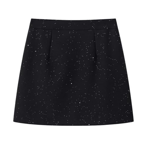 Women's Blazer Mini Skirt Spring High Waist A-Line