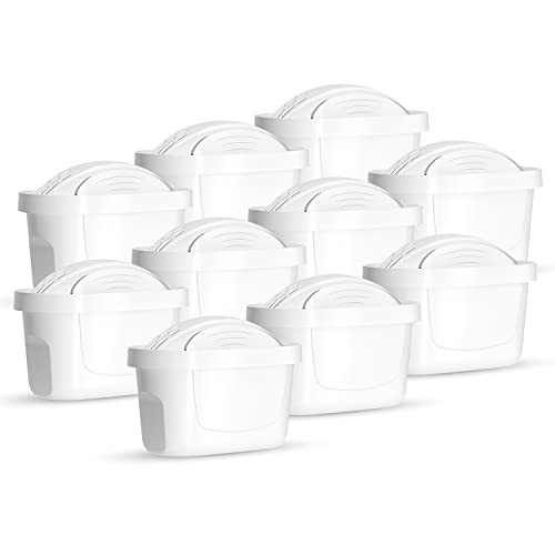 PearlCo unimax - Pack 10 Filtro de Aguas (Compatible con Brita Maxtra) Cover