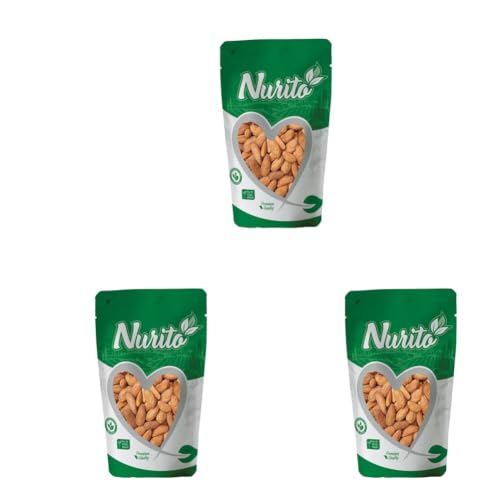 Image of Nurito Gurbandi Almonds 200 Grams with Rich Flavor, High Antioxidant Content, and Brain-Boosting Nutrition for Daily Vitality and Wellness |Packed with Energy to Support Kids' Learning, Adults' Productivity, and Elders' Strength
