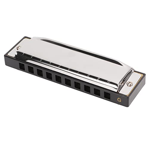 Acouto Diatonic Blues Harmonica Key Harmonica Hole 20 Mouth Proof Portable Beginner Musical Instruments Wind...