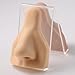 minkissy Silicone Nose Model, Soft Fake Nose Body Part for Piercing Practice & Jewelry Display, 3D Human Organ Mannequin for Tattooing and Acupuncture Teaching
