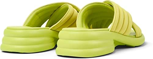 Camper Women's Spiro K201539 Heeled Sandal, Medium Green, 7 | Image 3