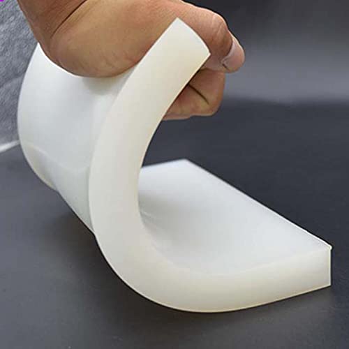 Wnuanjun 1 st Wit Silica Rubber Kussen Plaat Rubber Kussen Plaat Zachte Rechthoekige Kussen En Schokabsorptie Pad… - Image 3