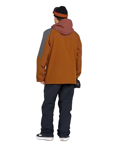 Image of Volcom Men's Brighton Pullover Anarok Hooded Snowboard Jacket