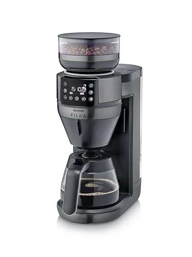 Severin Machine à café filtre FILKA Dark Inox