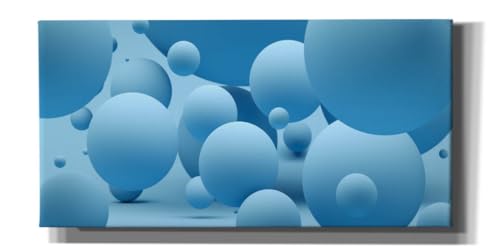 Epic Graffiti 'Bubble Rain' by Epic Portfolio, Canvas Wall Art, 60