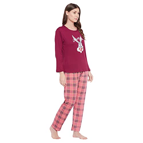 Image of CAMEY Women Full Sleeve Nightsuit